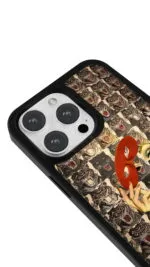 Maskeli Kaplan Deseni Gloosy Telefon Kılıfı - Görsel 3