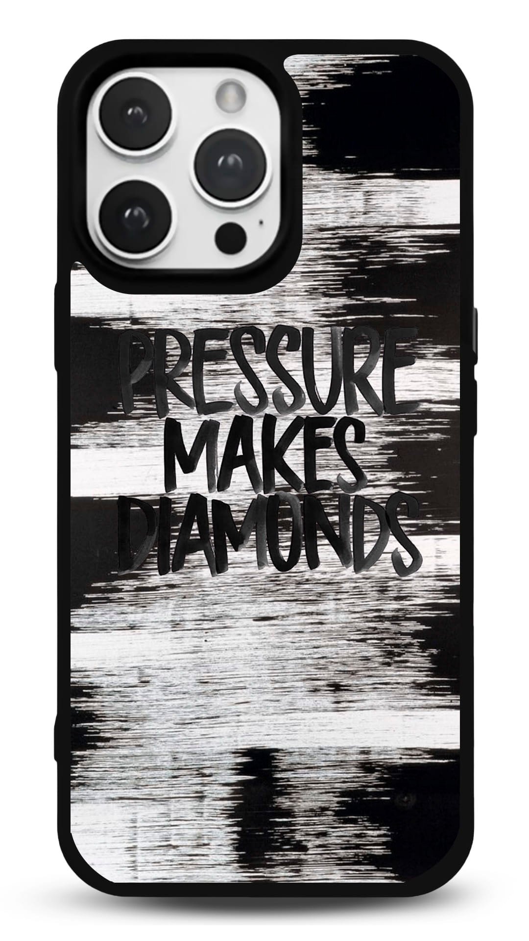 MDW-GS-014 Pressure Makes Diamonds Gloosy Telefon Kılıfı - Görsel 1