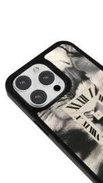 Roma Rakamlı Saat Gloosy Telefon Kılıfı - Görsel 3