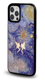 Yıldız Tozu Perileri Glossy Telefon Kılıfı - Görsel 2