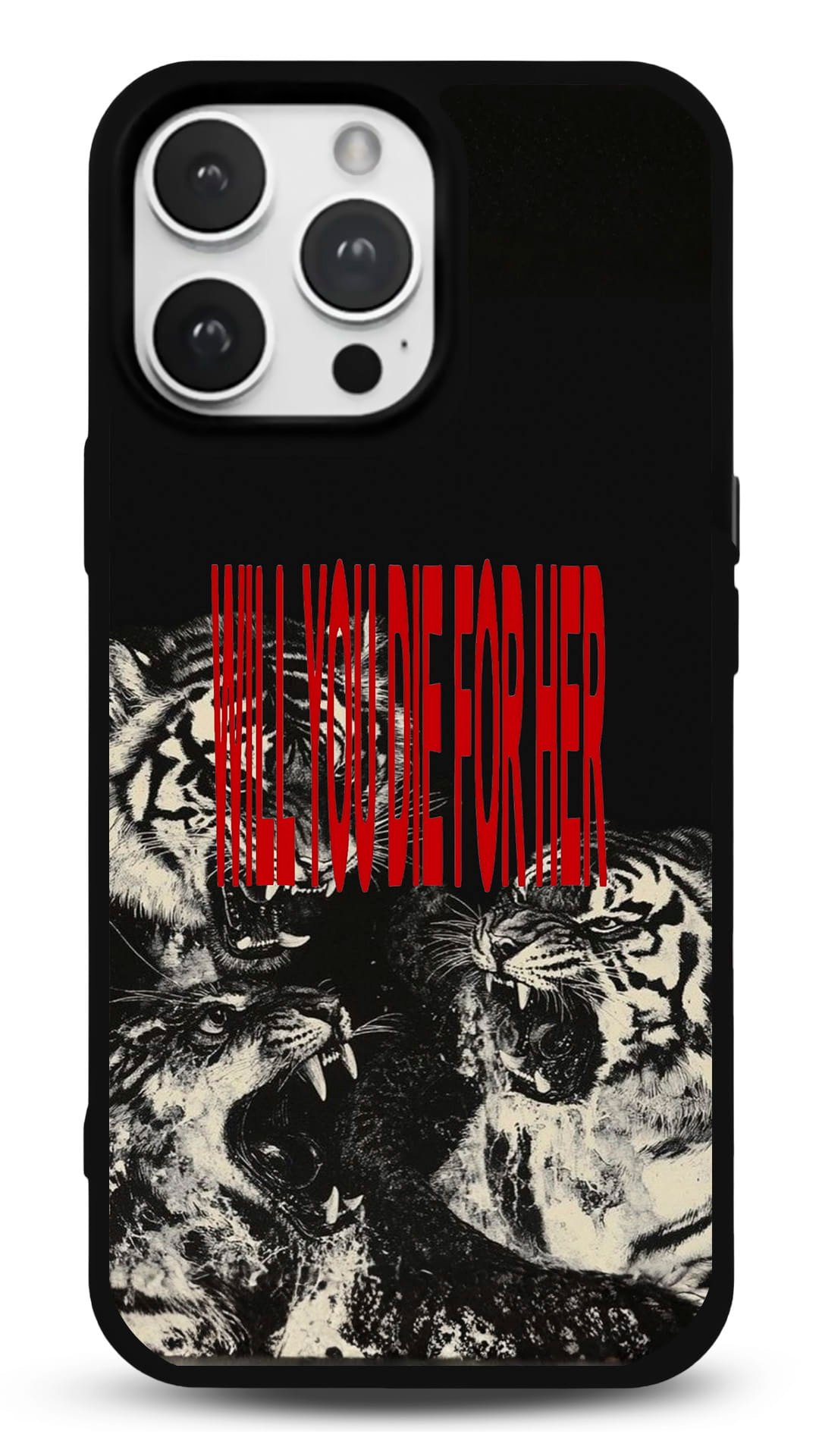 MDW-GS-026 Kaplanlar Will You Die For Her Gloosy Telefon Kılıfı - Görsel 1