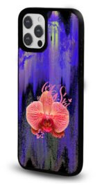Glitch Orkide Gloosy Telefon Kılıfı - Görsel 2