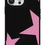 Pembe Yıldızlar 777 Gloosy Telefon Kılıfı