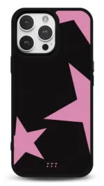 Pembe Yıldızlar 777 Gloosy Telefon Kılıfı