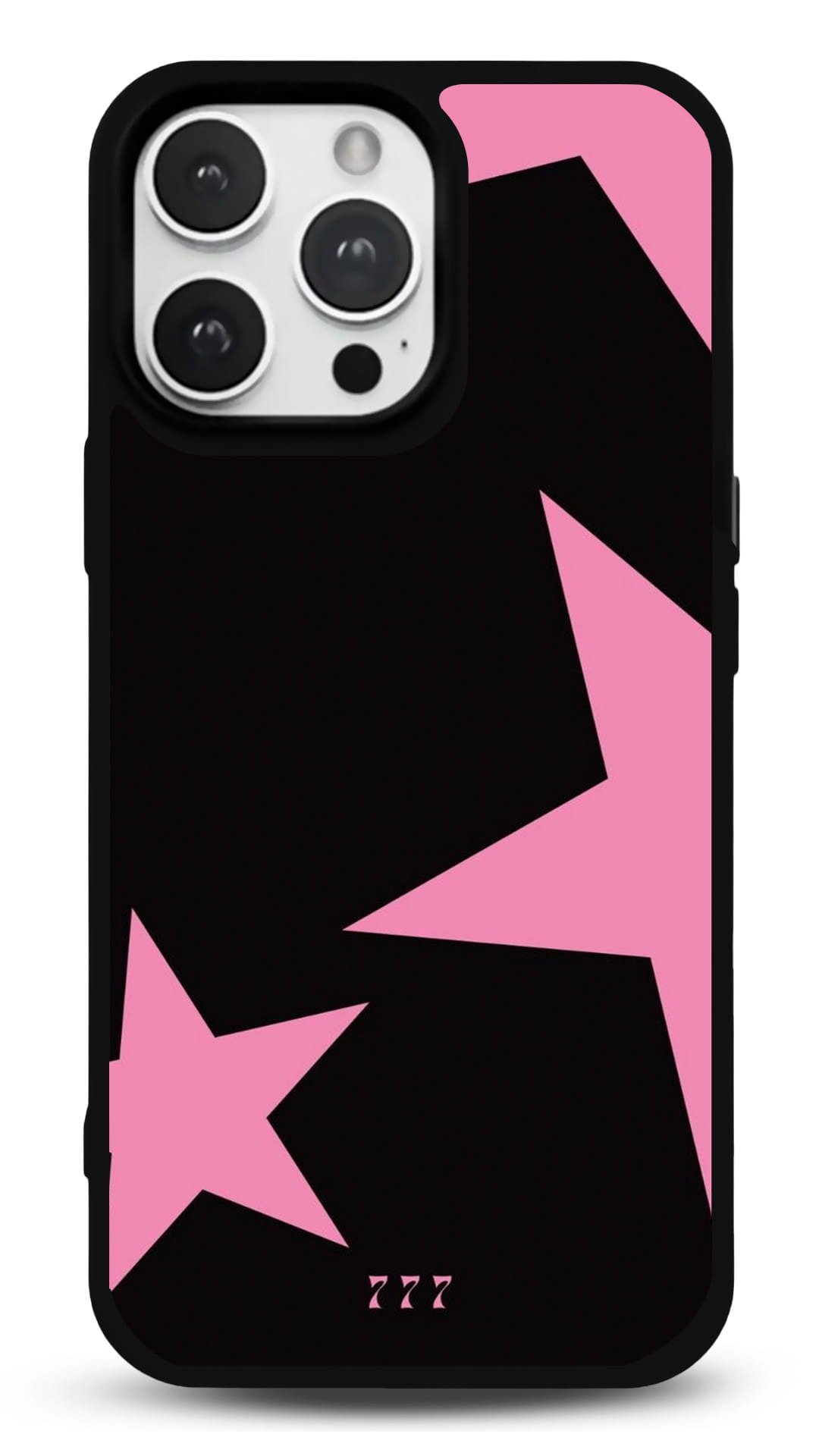 MDW-GS-048 Pembe Yıldızlar 777 Gloosy Telefon Kılıfı - Görsel 1