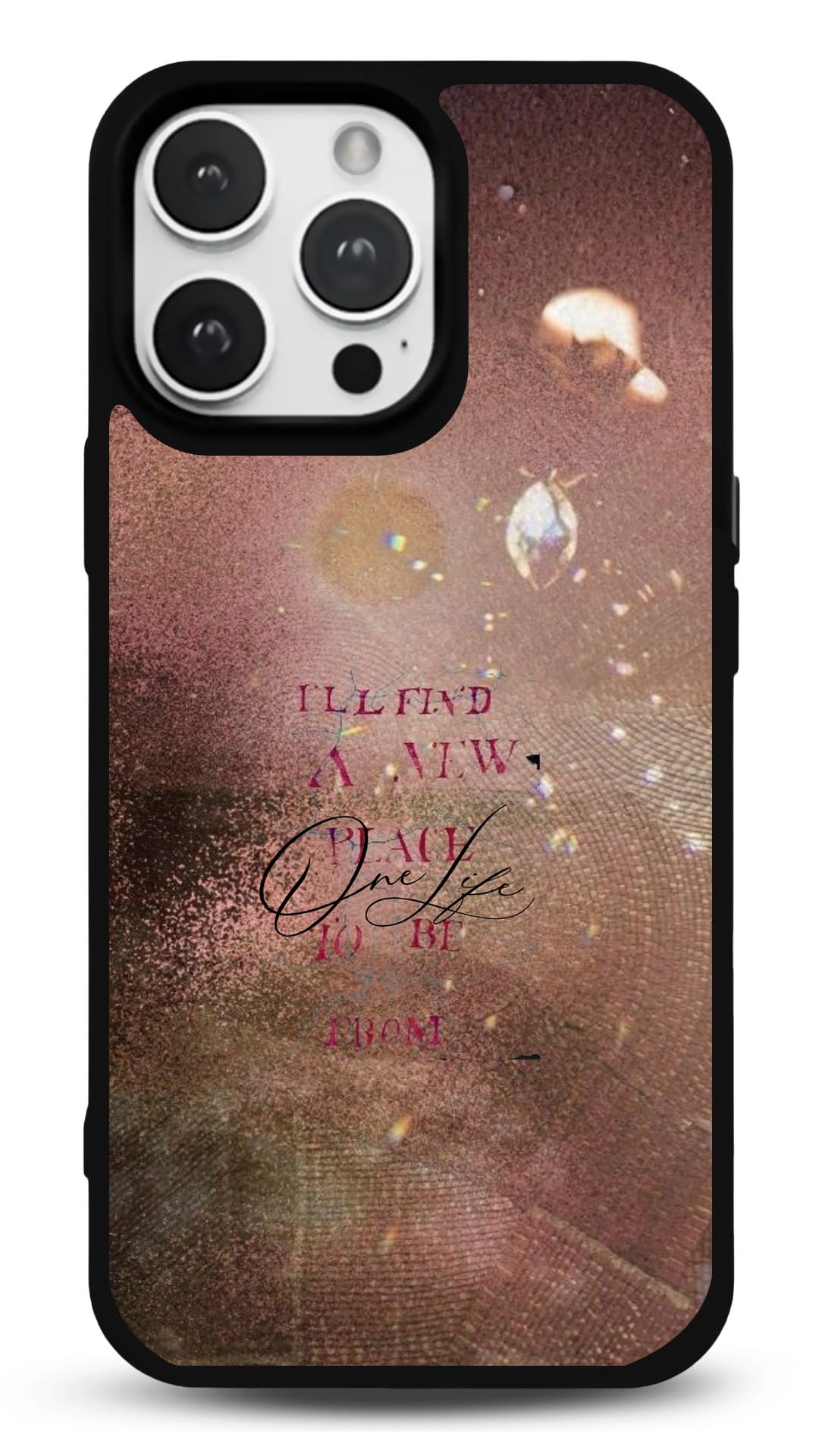 MDW-GS-059 One Life Gloosy Telefon Kılıfı - Görsel 1