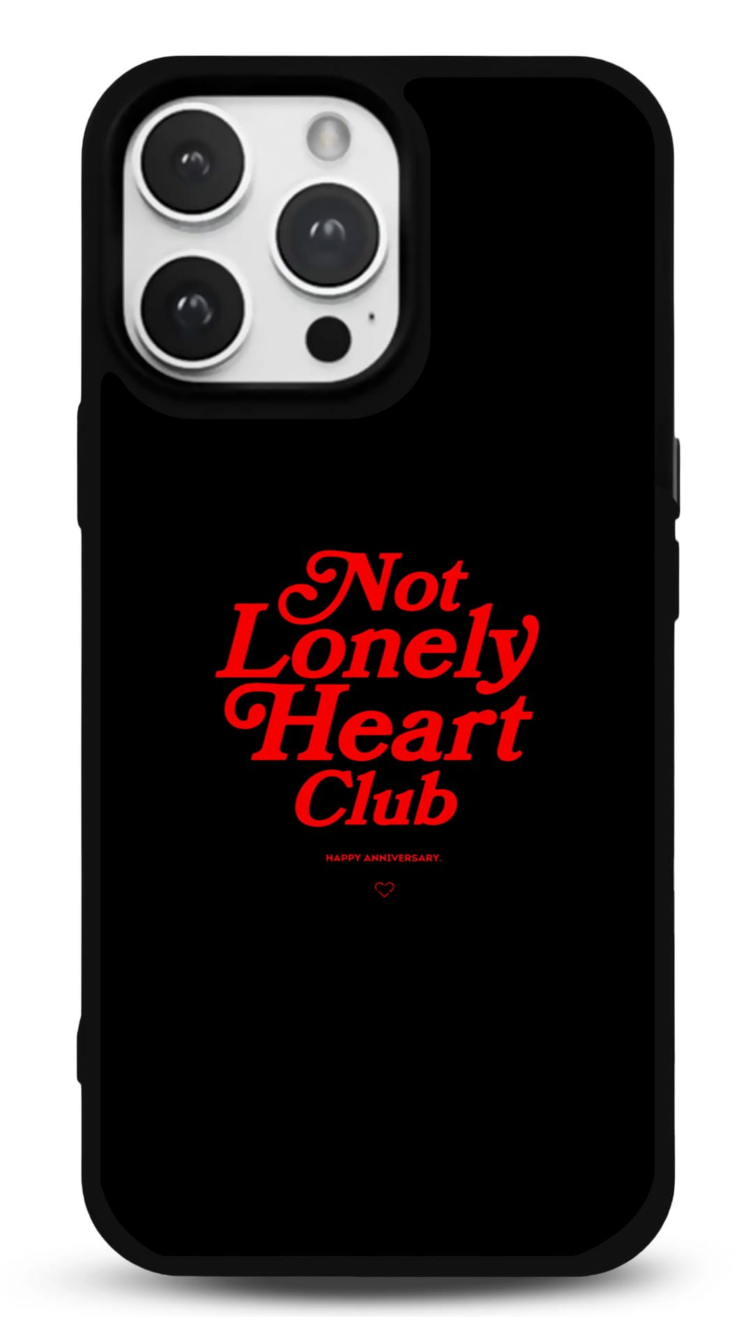 MDW-GS-062 Not Lonely Heart Club Gloosy Telefon Kılıfı - Görsel 1