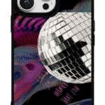 Girls Just Wanna Have Fun tasarımlı Glossy telefon kılıfı, arkadan görünüm