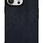 Lacivert Hat Deseni Gloosy Telefon Kılıfı