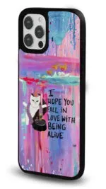 Fall In Love With Being Alive Gloosy Telefon Kılıfı - Görsel 2