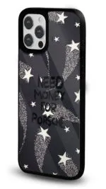 Yıldızlı Need Money Motto Gloosy Telefon Kılıfı - Görsel 2