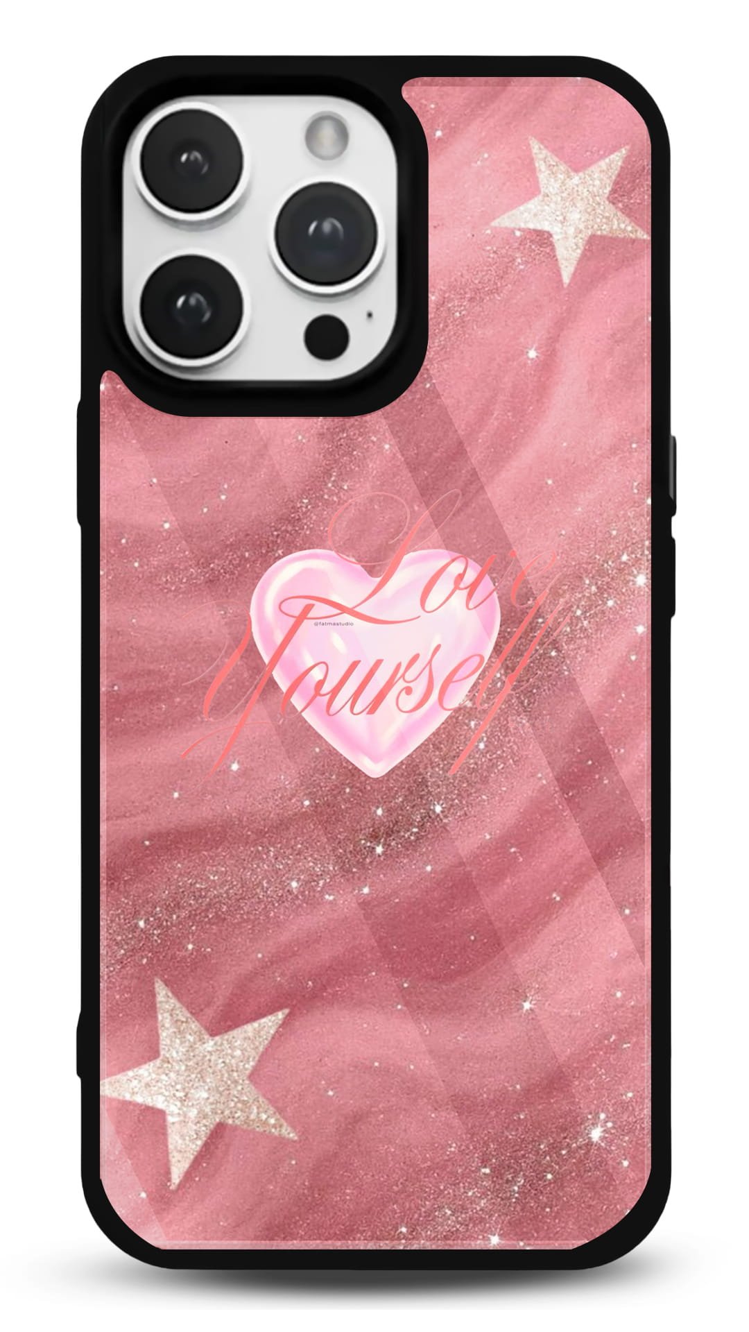 MDW-GS-074 Love Yourself Gloosy Telefon Kılıfı - Görsel 1