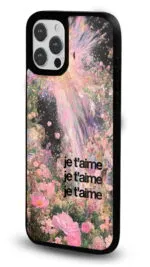 Je Taime Çiçek Bahçesi Gloosy Telefon Kılıfı - Görsel 2