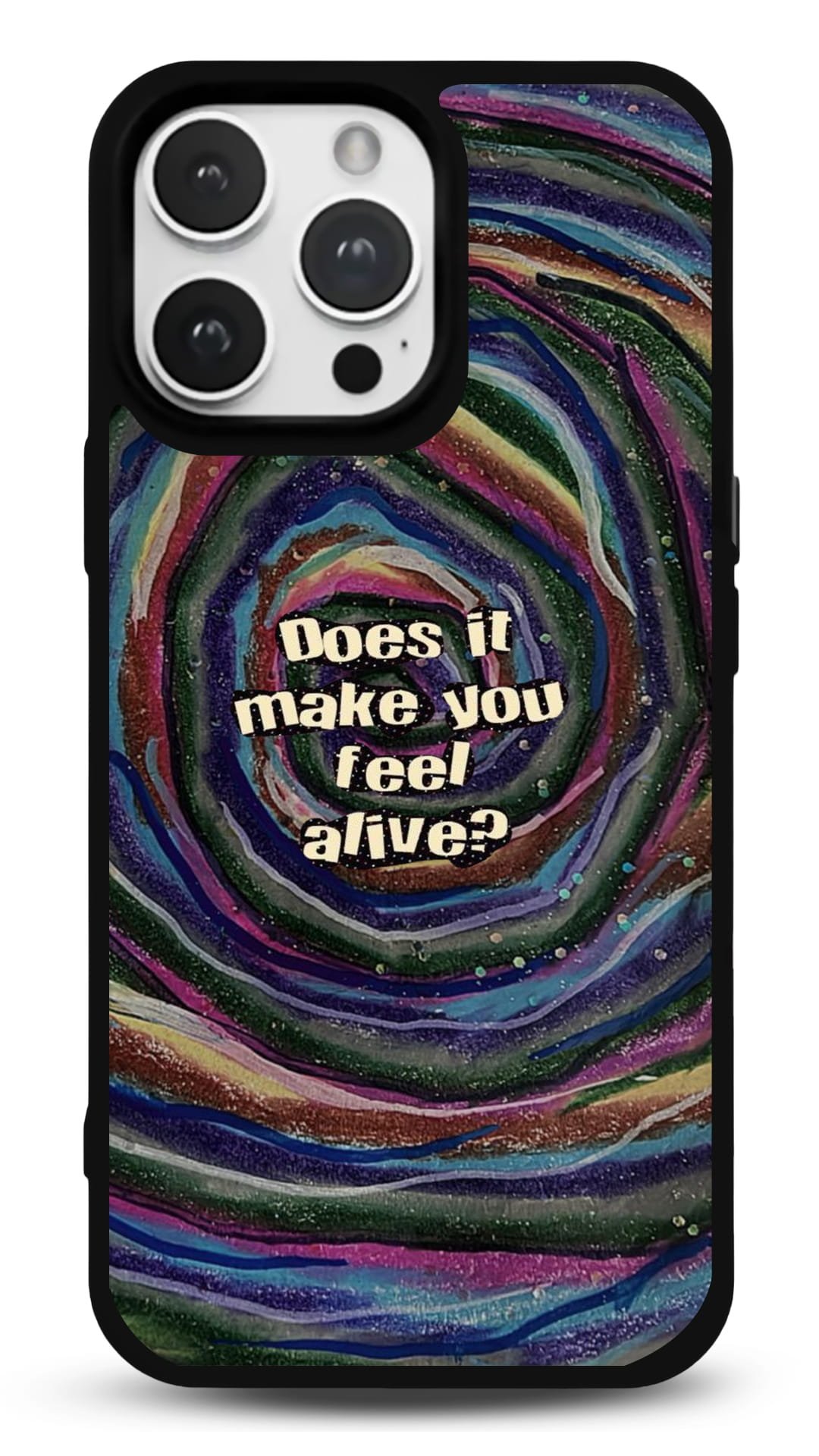 MDW-GS-096 Does It Make You Feel Alive Gloosy Telefon Kılıfı - Görsel 1