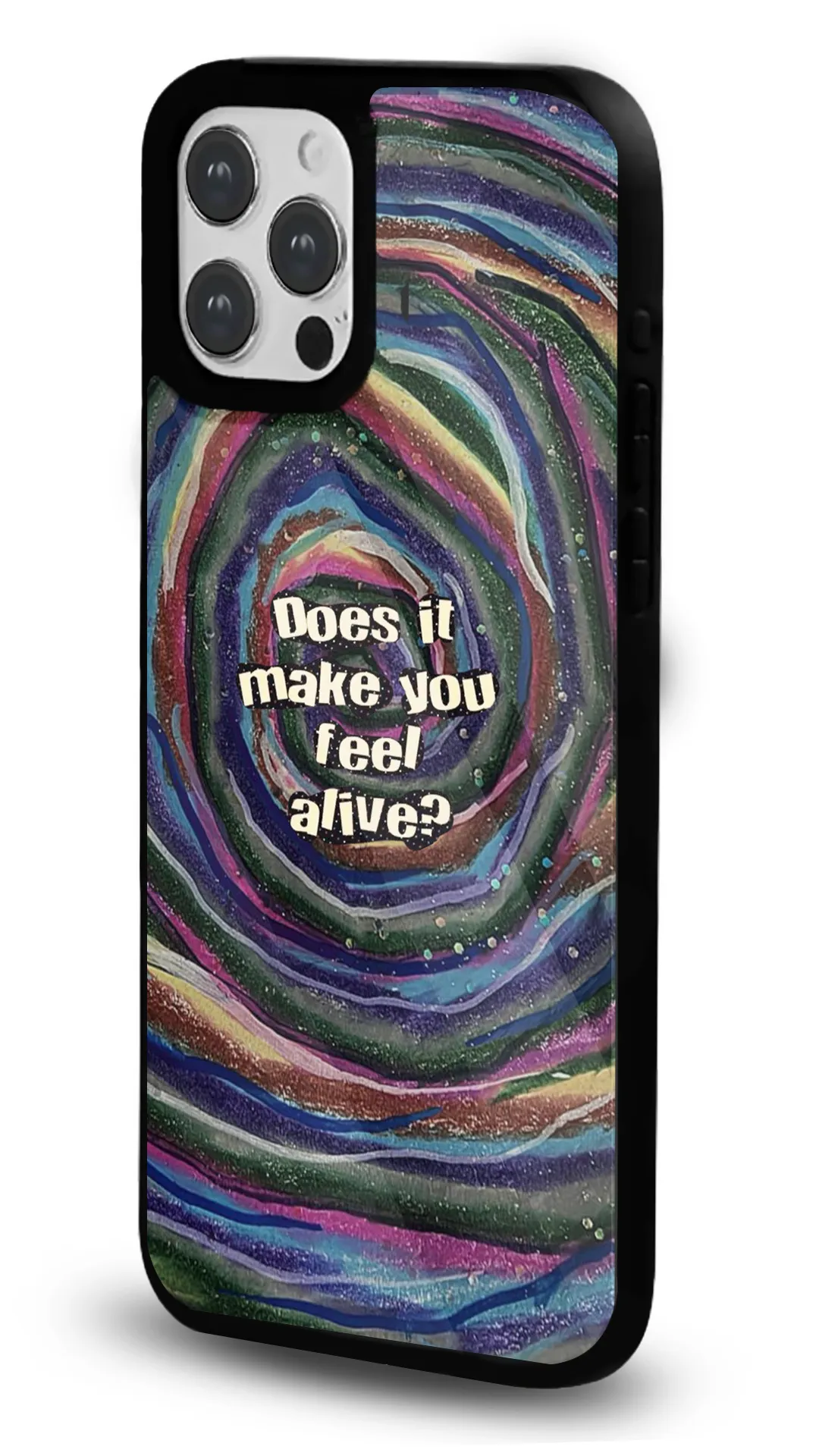 Does It Make You Feel Alive Glossy Telefon Kılıfı - Görsel 2