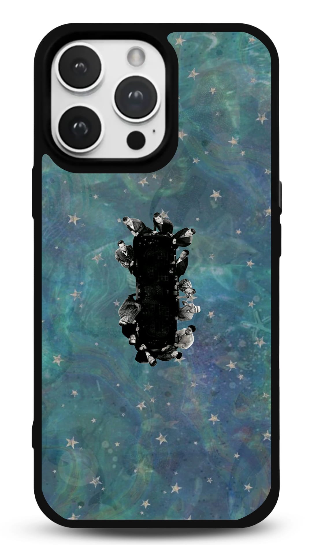 MDW-GS-097 Yıldızlı Toplantı Gloosy Telefon Kılıfı - Görsel 1