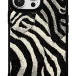 Zebra Deseni Gloosy Telefon Kılıfı