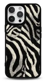 Zebra Deseni Gloosy Telefon Kılıfı