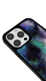 Neon Kum Dokusu Gloosy Telefon Kılıfı - Görsel 3