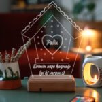 Kişiye Özel 3D Aşk Yuvası 16 Renk Dekoratif Led Lamba