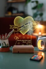 Anneler Günü Hediyesi 3D 16 Renk Gece Lambası - Görsel 3