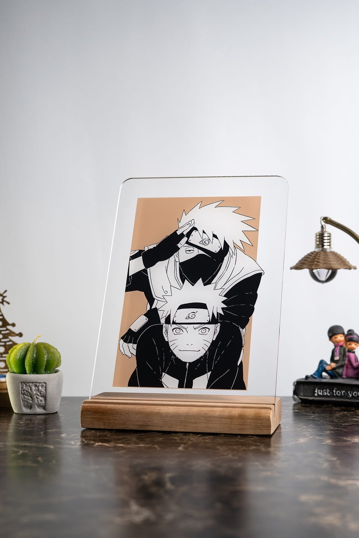 MDW-MS-005 Naruto Kakashi Uzumaki Severlere Masa Süsü - Görsel 1