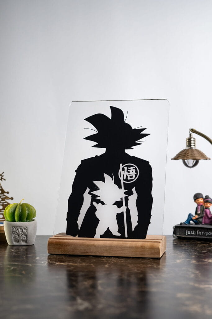Dragon Ballz Goku Severlere Masa Süsü, masa üzerinde