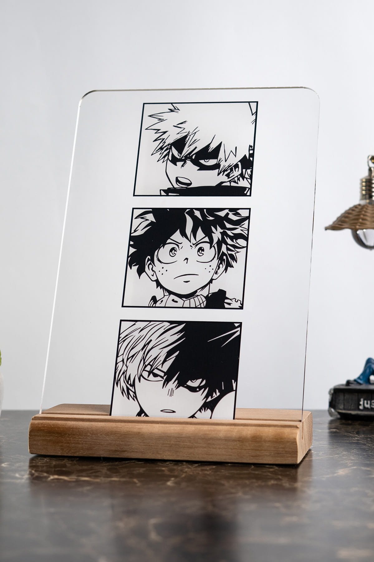 MDW-MS-011 My Hero Academia Deku Bakugo Todoroki Severlere Masa Süsü - Görsel 1