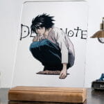 Death Note L Severlere Masa Süsü, masa üzerinde