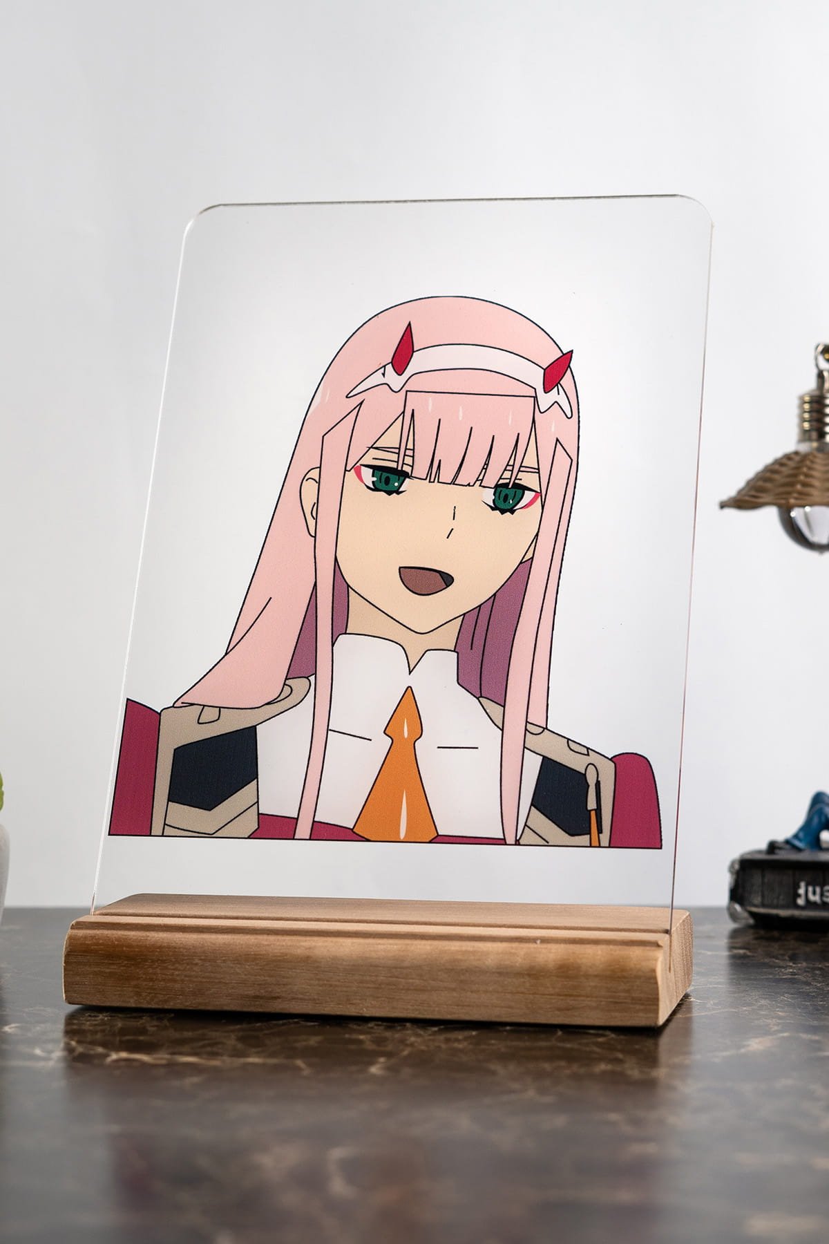MDW-MS-019 Darling In The Franxx Zero Two Severlere Masa Süsü - Görsel 1