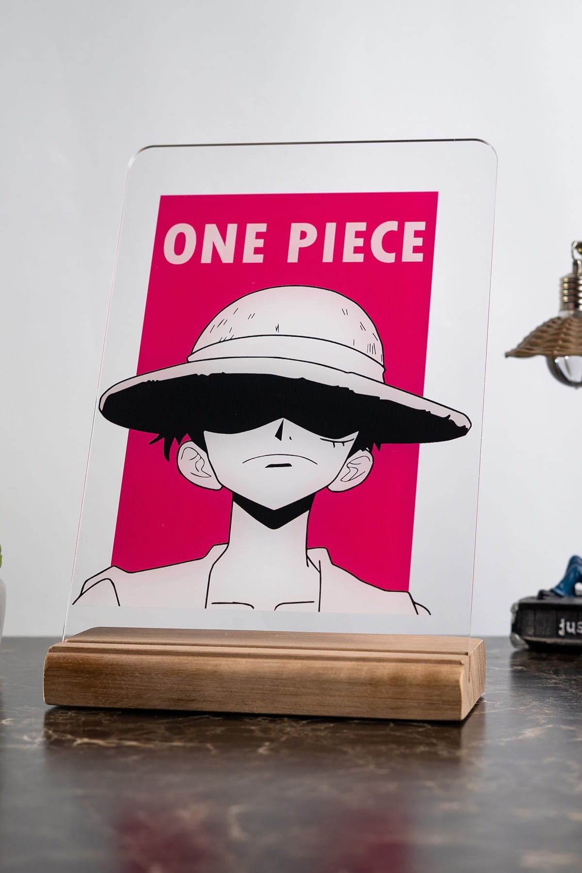 MDW-MS-022 One Piece Monkey D. Luffy Severlere Masa Süsü - Görsel 1