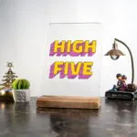 High Five Arkadaşa Masa Süsü