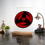 Naruto Sharingan Arkadaşa Masa Süsü, masa üzerinde