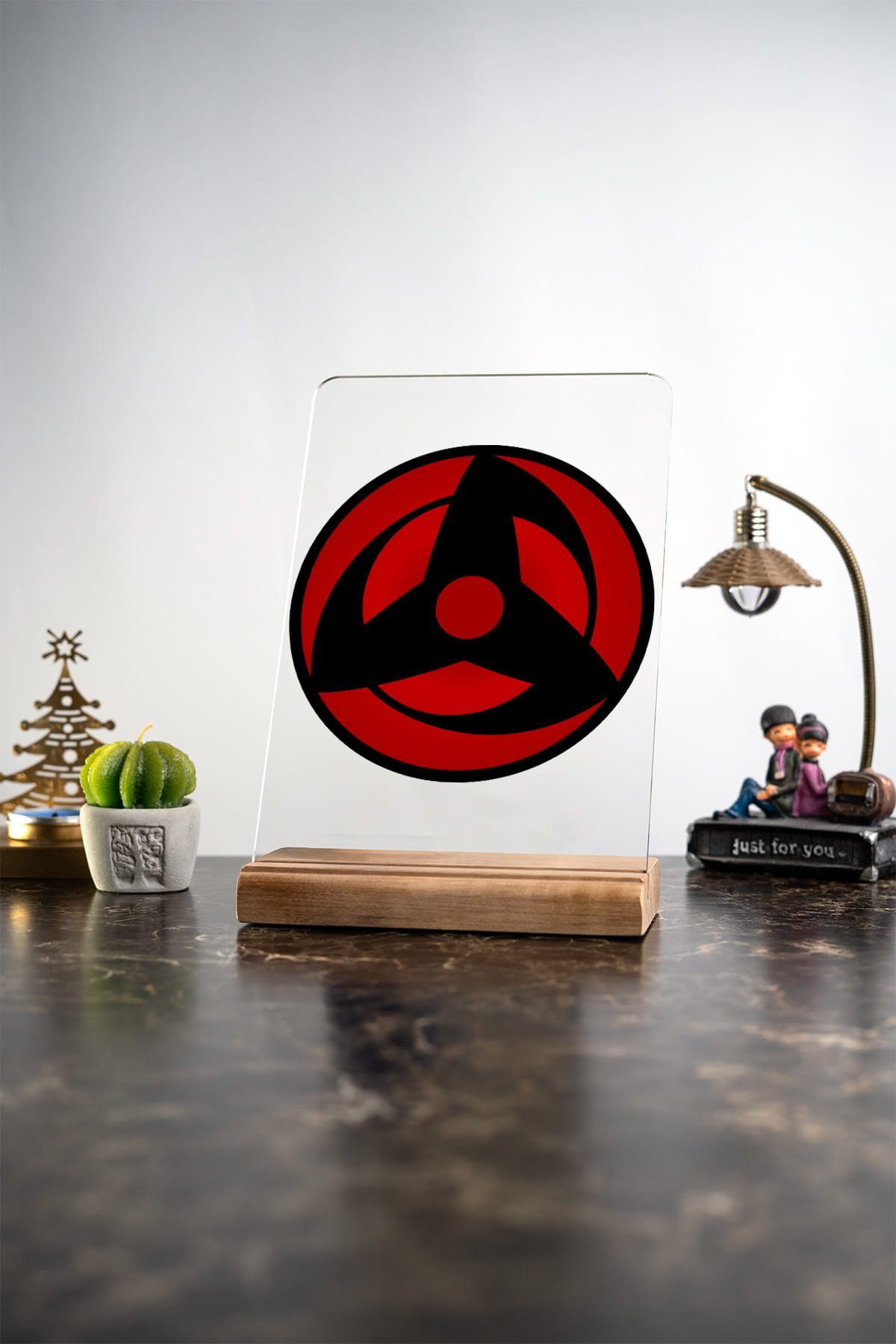 MDW-MS-042 Naruto Sharingan Arkadaşa Masa Süsü - Görsel 1