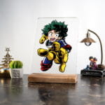 Deku Mha Arkadaşa Masa Süsü, masa üzerinde