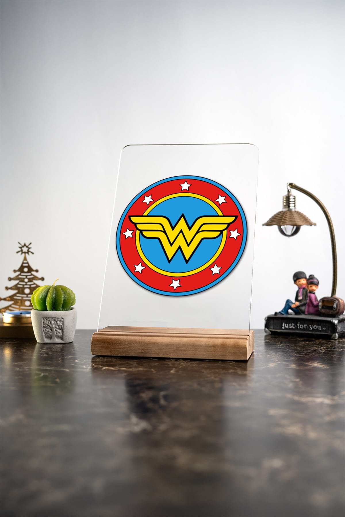MDW-MS-046 Wonder Woman Masa Süsü - Görsel 1