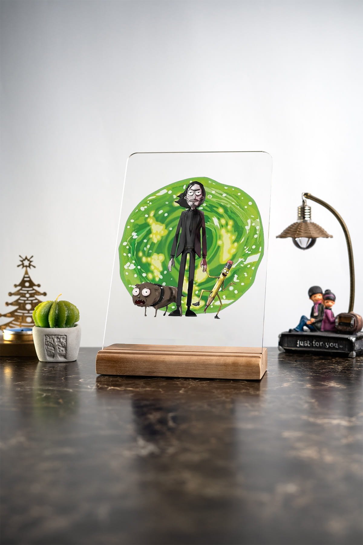 MDW-MS-051 Rick and Morty Masa Süsü - Görsel 1