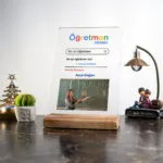 Öğretmenler Günü Öğretmene Fotoğraflı Masa Süsü