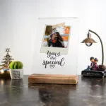 Sevgililer Günü Fotoğraflı Special Sevgiliye Masa Süsü