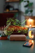 Yamaha R6 Motor Hediyelik 16 Renkli Kumandalı Gece Lambası - Görsel 6