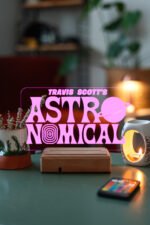 Travis Scott Astro Nomical 16 Renk Gece Lambası - Görsel 6