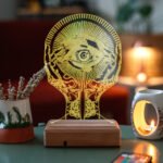 ALL SEEING EYE Gece Lambası 3D 16 Renk