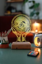 ALL SEEING EYE Gece Lambası 3D 16 Renk