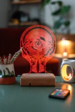 ALL SEEING EYE Gece Lambası 3D 16 Renk - Görsel 2