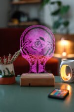 ALL SEEING EYE Gece Lambası 3D 16 Renk - Görsel 3