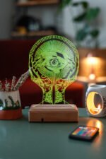 ALL SEEING EYE Gece Lambası 3D 16 Renk - Görsel 6