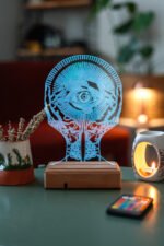 ALL SEEING EYE Gece Lambası 3D 16 Renk - Görsel 7