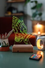 3D Blessed 16 Renk Gece Lambası - Görsel 5