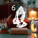 BLESSED Gece Lambası 3D 16 Renk