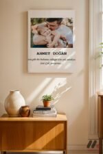 Kişiye Özel İsimli Bebek Fotoğrafı Posteri Duvar Tablosu, Sevdiklerinize Özel Hediye - Görsel 8